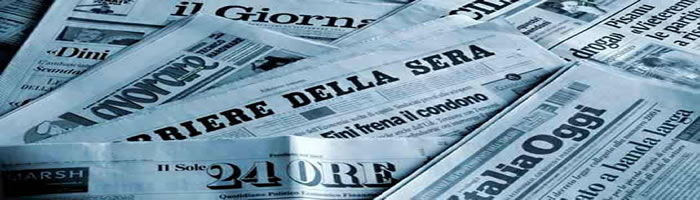 intestazione rassegna stampa